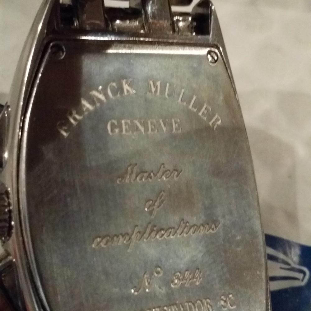 FRANCK MULLER CONQUISTADOR #344 WATCH - Picture 4 of 4